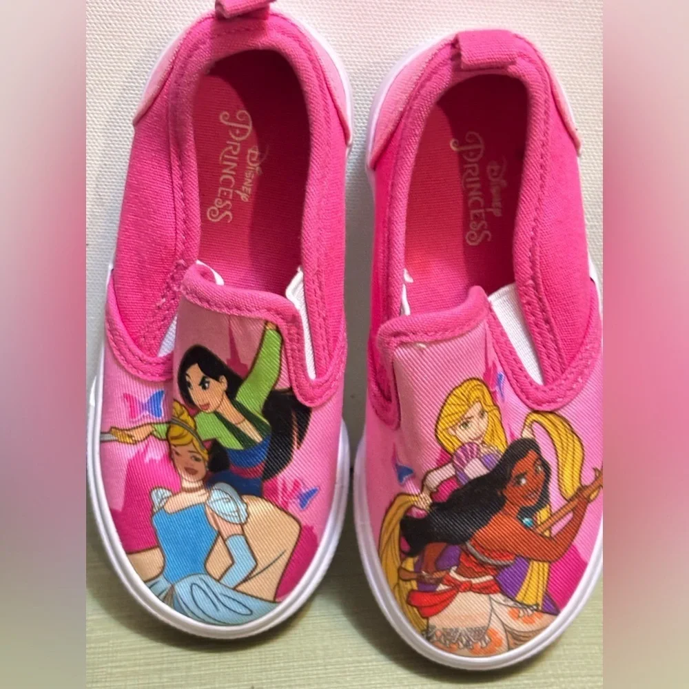 Disney Princess Girls - Kids Disney Character Loafer Low top SlipOn Casual